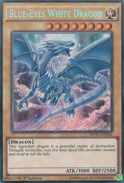Blue-Eyes White Dragon (V.5 - Secret Rare) 