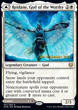 Reidane God of the Worthy Valkmira Protectors Shield - Kaldheim Promos 