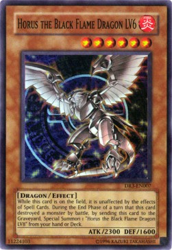 Horus the Black Flame Dragon LV6 