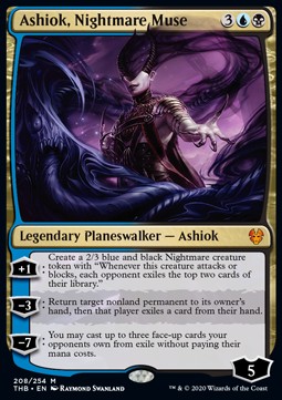 Ashiok Nightmare Muse - Theros Beyond Death 