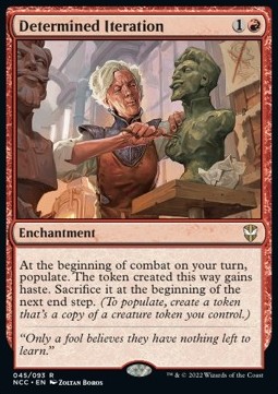Determined Iteration - Commander Streets of New Capenna 