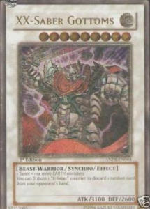 XX-Saber Gottoms (V.2 - Ultimate Rare) 