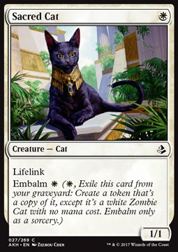 Sacred Cat - Amonkhet 