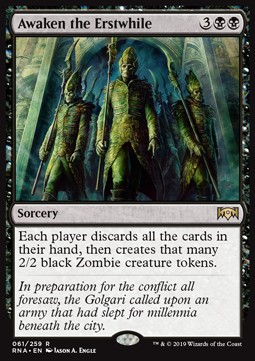 Awaken the Erstwhile 