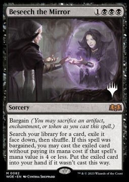 Beseech the Mirror (V.2) - Wilds of Eldraine Promos 
