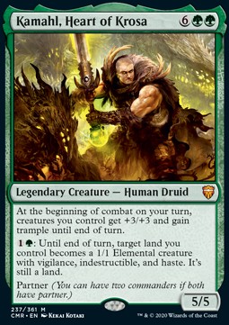 Kamahl Heart of Krosa - Commander Legends 