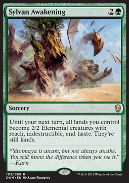 Sylvan Awakening - Dominaria 