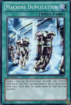 Machine Duplication 