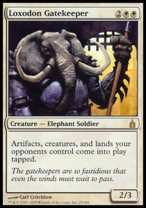 Loxodon Gatekeeper - Ravnica City of Guilds 