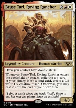 Bruse Tarl Roving Rancher (V.2) - Outlaws of Thunder Junction Promos 