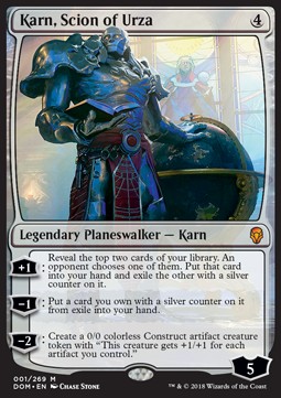 Karn Scion of Urza - Dominaria 
