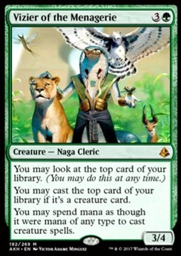 Vizier of the Menagerie - Amonkhet 