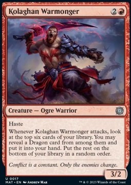 Kolaghan Warmonger 