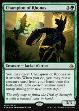 Champion of Rhonas - Amonkhet 