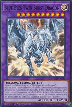 Blue Eyes Twin Burst Dragon