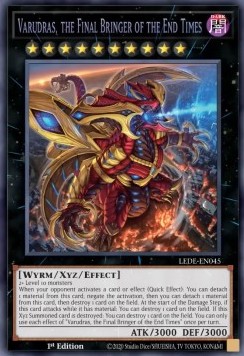 Varudras the Final Bringer of the End Times (V.1 Secret Rare) 