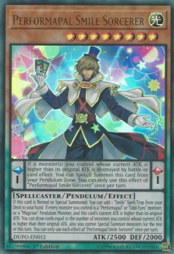 Performapal Smile Sorcerer 