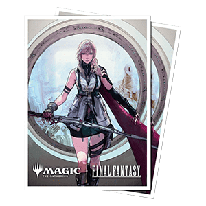 Magic The Gathering FINAL FANTASY Lightning Army of One APEX Deck Protector Sleeves 