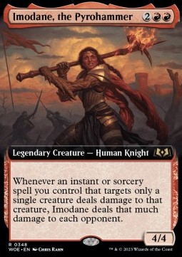 Imodane the Pyrohammer - Wilds of Eldraine Extras 