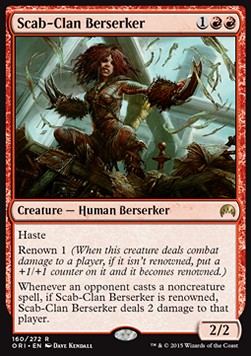 Scab Clan Berserker - Magic Origins 