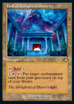 Hall of Heliods Generosity (V.1) - Modern Horizons Retro Frame Cards 