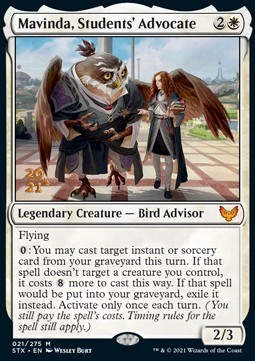 Mavinda Students Advocate (V.1) - Strixhaven School of Mages Promos 