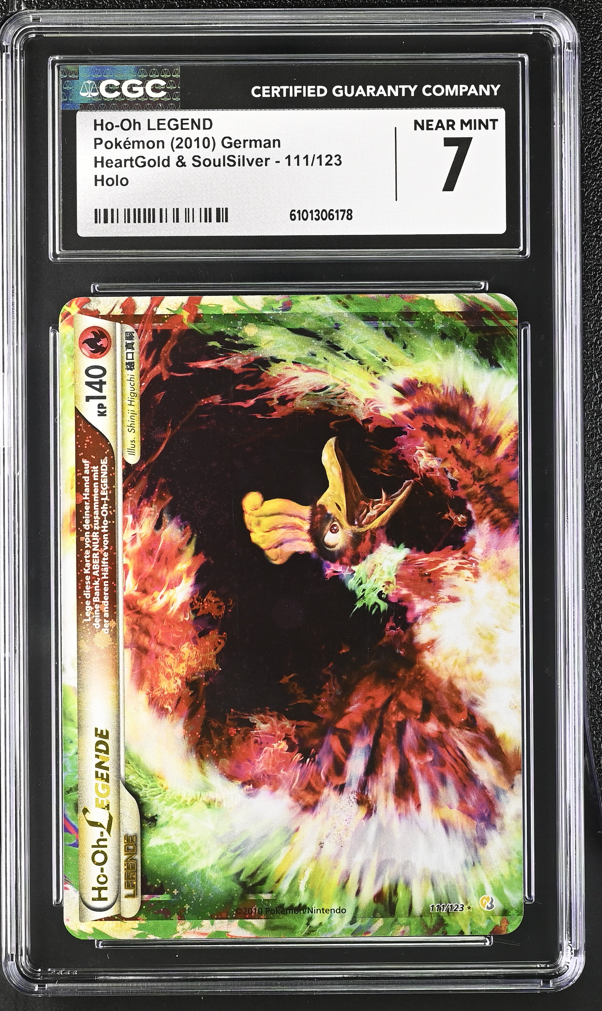 Ho-Oh LEGEND (Top) - HS 111 - German - CGC 7 