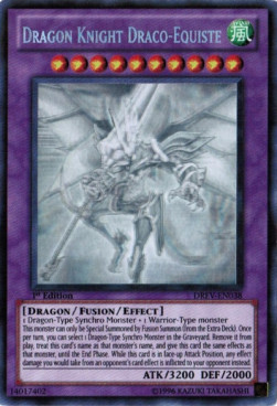 Dragon Knight Draco-Equiste (V.6 - Ghost Rare) 