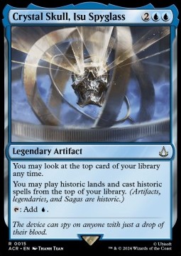 Crystal Skull Isu Spyglass 