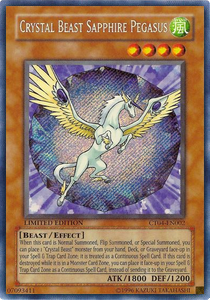 Crystal Beast Sapphire Pegasus 