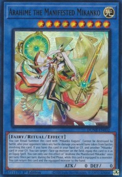 Arahime the Manifested Mikanko (V.1 - Ultra Rare) 