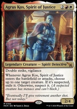 Agrus Kos Spirit of Justice (V.1) - Murders at Karlov Manor Promos 
