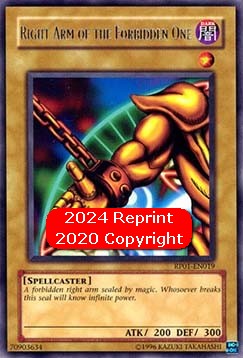 Right Arm of the Forbidden One (V.2 Rare) 