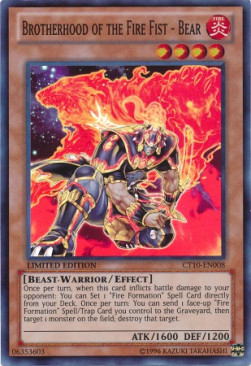 Brotherhood of the Fire Fist - Bear 