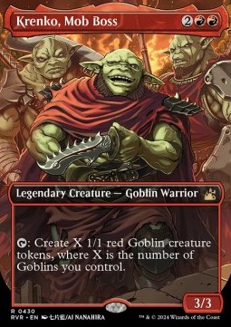 Krenko Mob Boss (V.2) - Ravnica Remastered Extras 