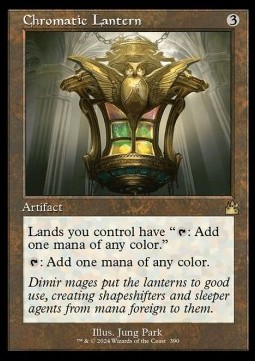 Chromatic Lantern (V.1) - Ravnica Remastered Extras 