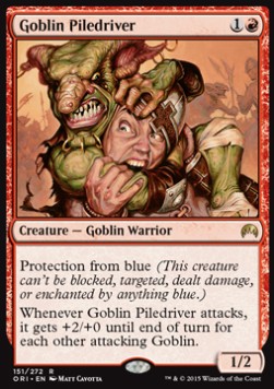 Goblin Piledriver - Magic Origins 