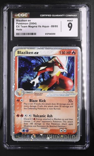 Blaziken ex - MA 89 - English - CGC 9 