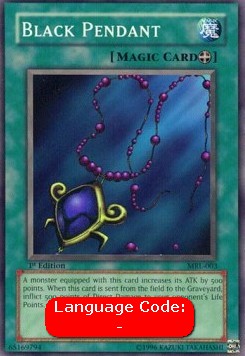 Black Pendant (V.2 - Super Rare) 