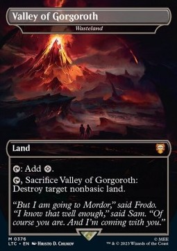 Wasteland (V.1) - Commander The Lord of the Rings Tales of Middle earth Extras 