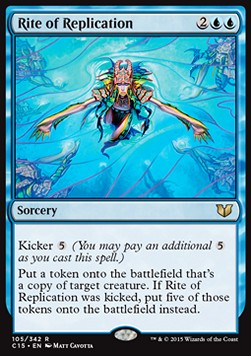 Rite of Replication - Commander 2015 