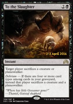 To the Slaughter - Shadows over Innistrad Promos 
