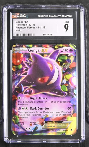 Gengar EX - PHF 34 - English - CGC 9 