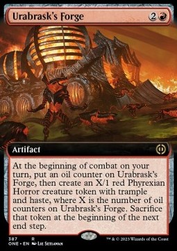 Urabrasks Forge - Phyrexia All Will Be One Extras 