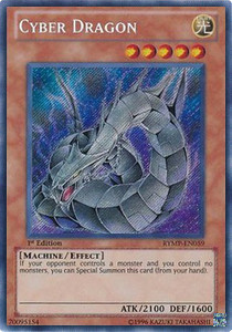 Cyber Dragon (V.1 - Secret Rare) 
