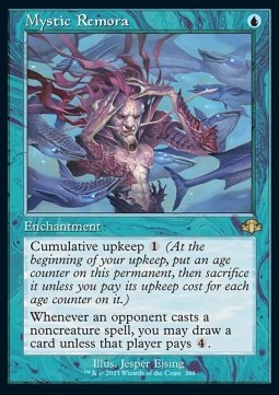 Mystic Remora (V.1) - Dominaria Remastered Extras 