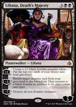 Liliana Deaths Majesty - Amonkhet 