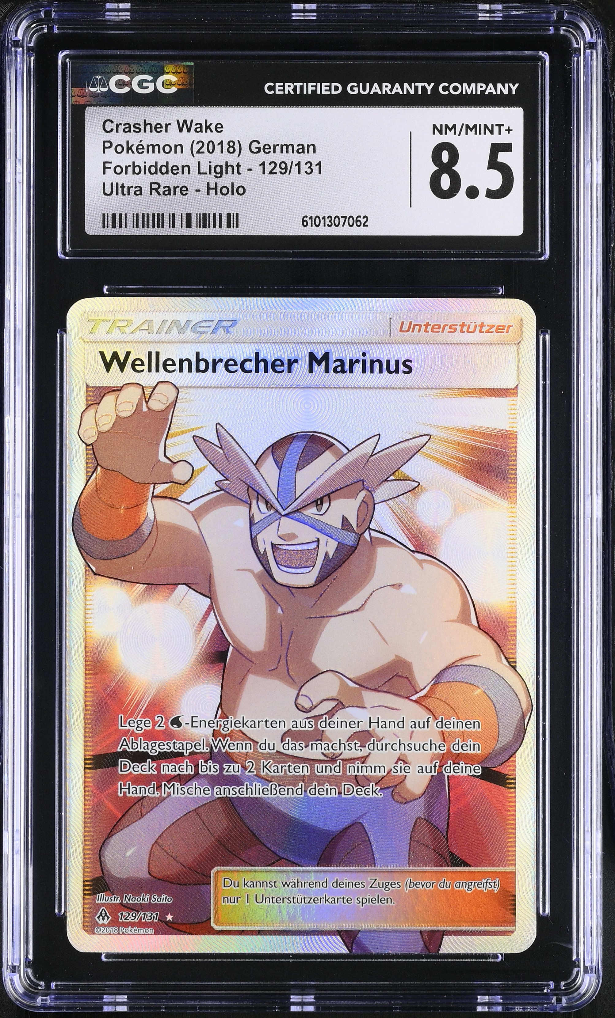 Crasher Wake - FLI 129 - German - CGC 8.5 