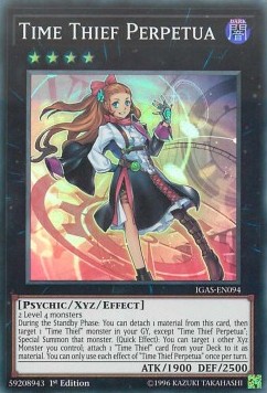 Time Thief Perpetua (V.1 - Super Rare) 