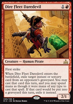 Dire Fleet Daredevil - Rivals of Ixalan 